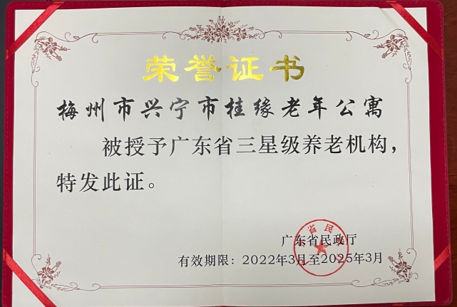 三星级养老机构